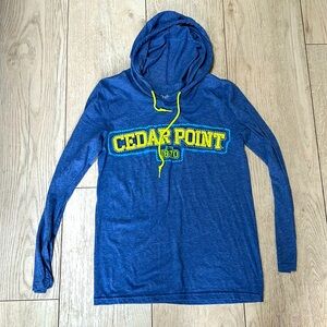 Cedar Point thin sweatshirt, size small